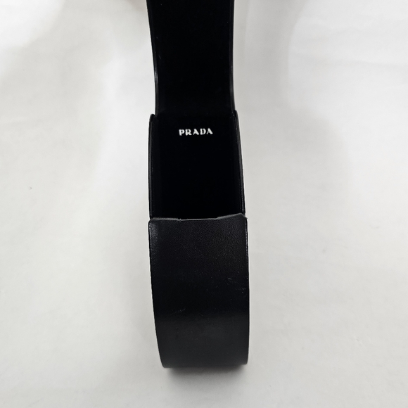 Prada Vintage 2000s Brown Tortoise Shell Rectangular Sunglasses - Picture 11 of 11